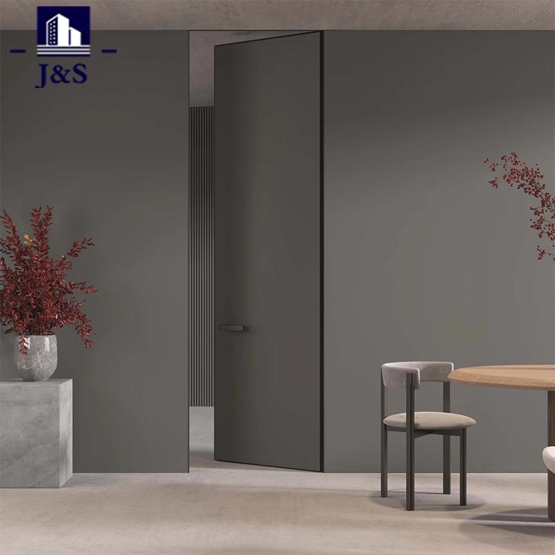 தனிப்பயனாக்கப்பட்ட கண்ணுக்கு தெரியாத கதவு மினிமலிஸ்ட் ஃப்ரேம்லெஸ்