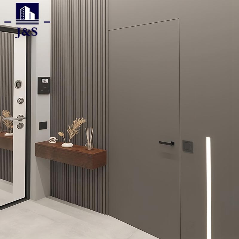 உட்புற மறைக்கப்பட்ட படுக்கையறை கதவு